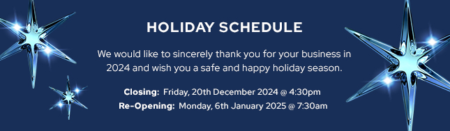 Australia Holiday Hours